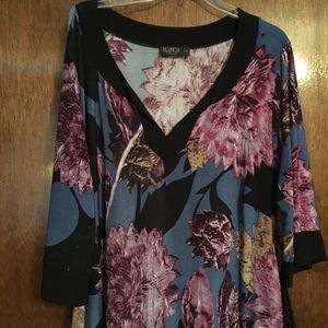 Igigi Floral Purple Dress